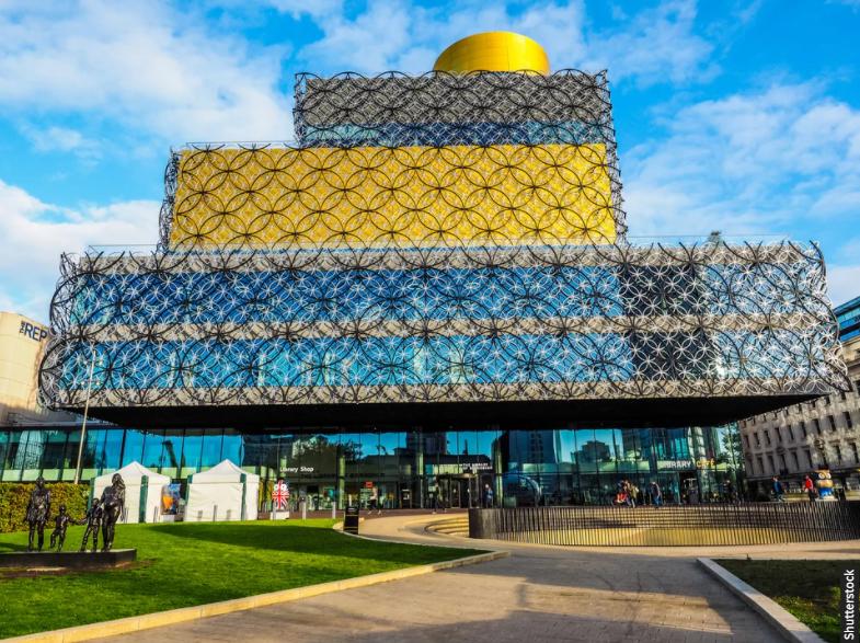 Biblioteka w Birmingham &ndash; Wielka Brytania